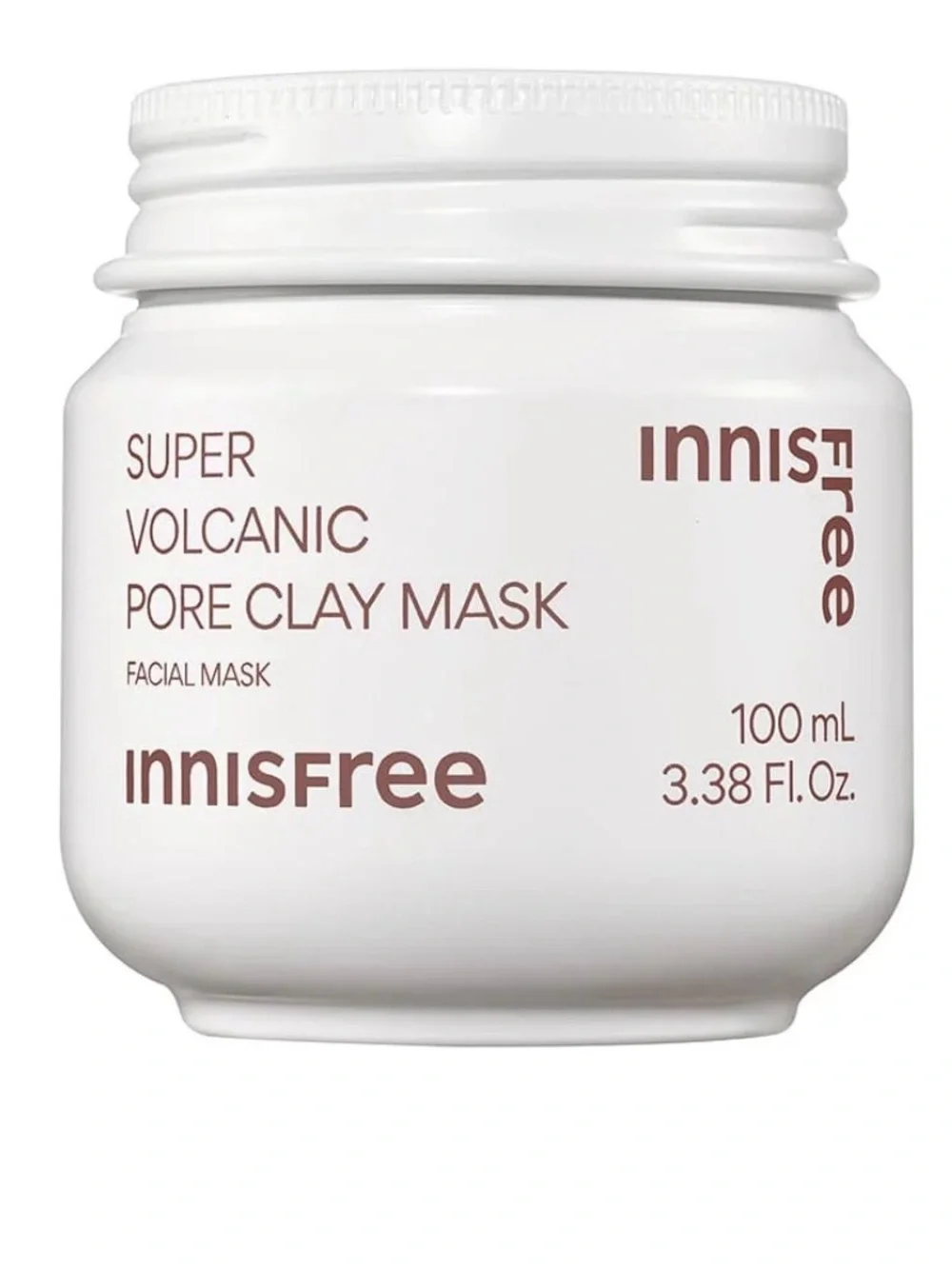 Innisfree Super Volcanic Pore Clay Mask — White Jar